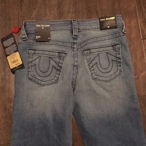 Girl’s True Religion jeans. Geno Slim size 10